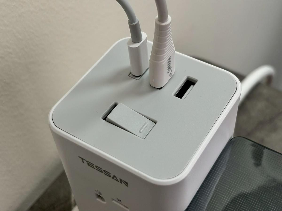 『TESSAN』 USB+PD20W立式桌上型延長線-1.8米—2/24~3/23