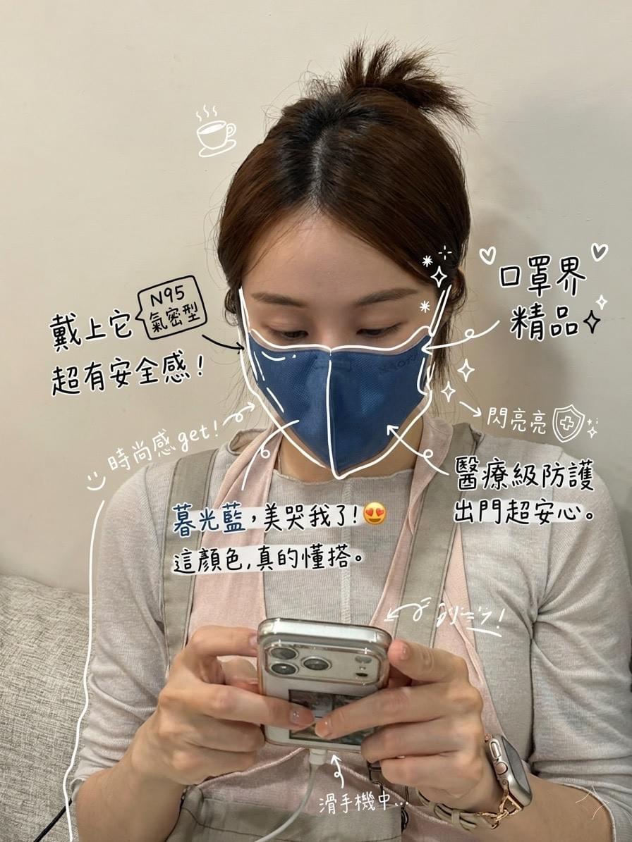 『HAOFA x MASK』 立體醫療口罩N95 氣密型—5/13~5/29