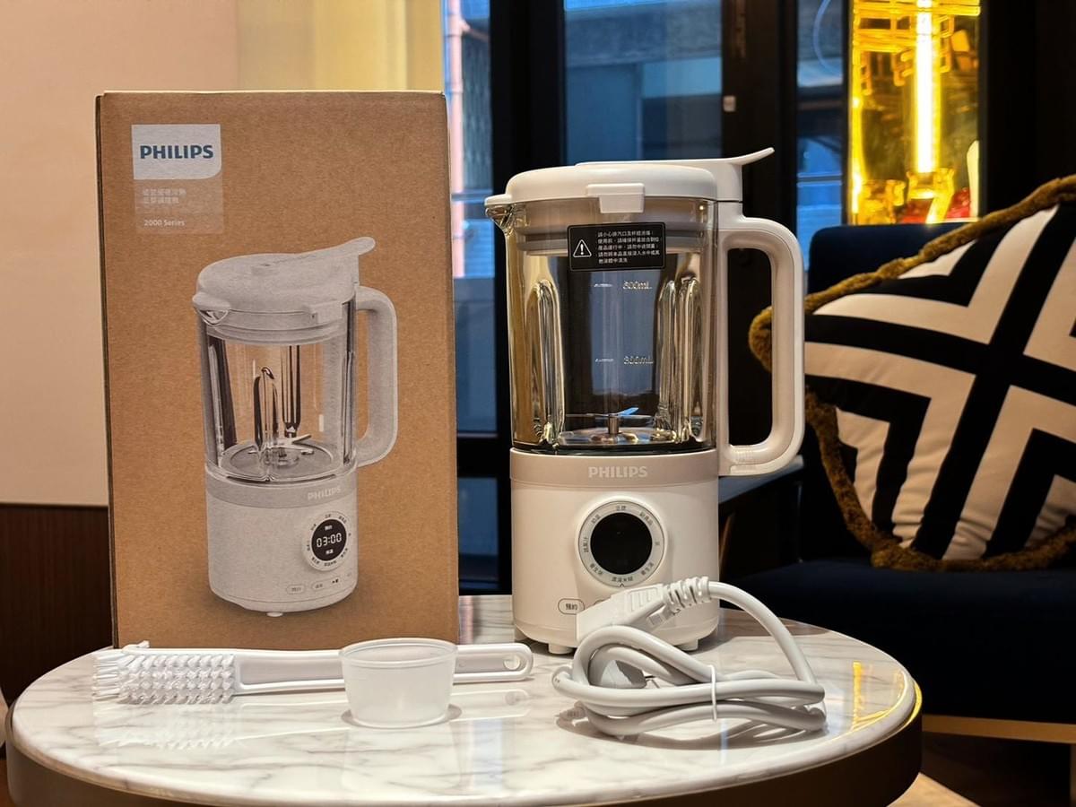 『飛利浦』破壁營養冷熱豆漿調理機 (HR2038/30)—2/24~3/31