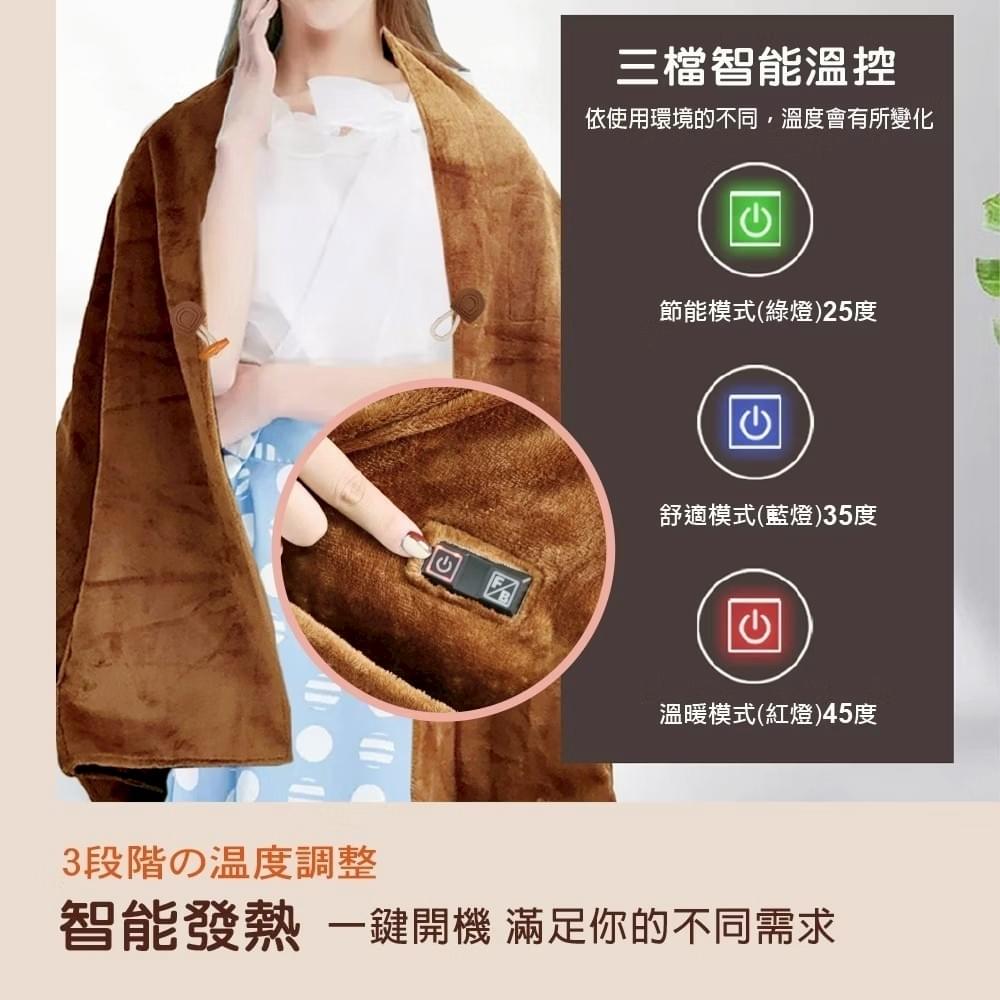 『WONDER 旺德』可機洗發熱保暖披肩—12/4~12/24