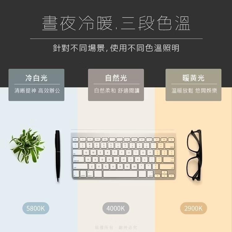 『aibo』雙頭多角度 充電式智能觸控 LED摺疊檯燈—6/2~6/16