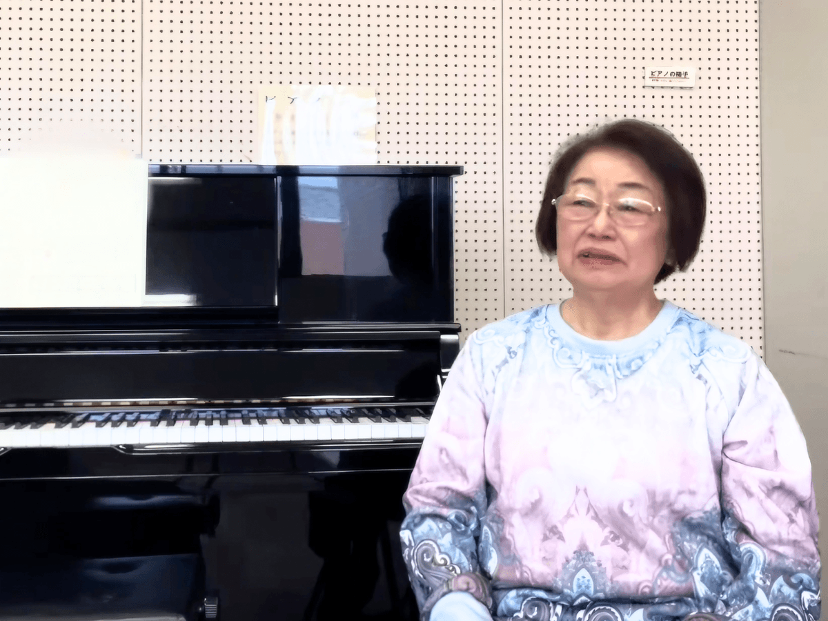 らくらくピアノ受講生さま らくらくピアノ受講生さま