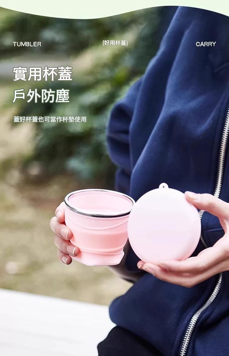 【禮品家】馬卡龍環保摺疊杯180ML