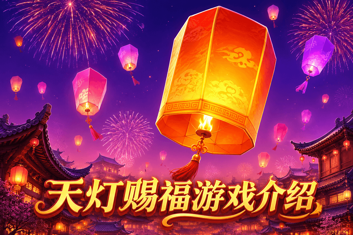 PG电子试玩天灯赐福图片,展示天灯祈福主题、奖励符号与3次奖励转机制 PG电子试玩天灯赐福图片,展示天灯祈福主题、奖励符号与3次奖励转机制