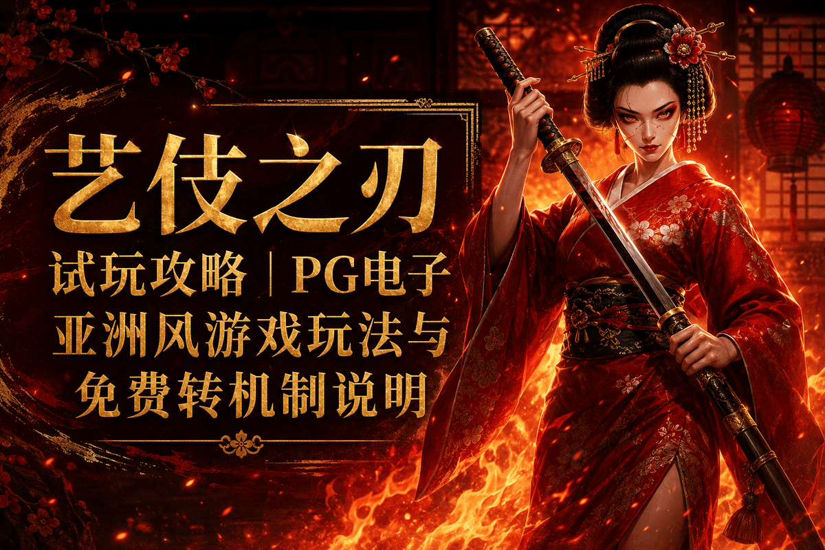 PG电子试玩艺伎之刃图片,整理亚洲风主题、符号机制与免费转观察重点 PG电子试玩艺伎之刃图片,整理亚洲风主题、符号机制与免费转观察重点