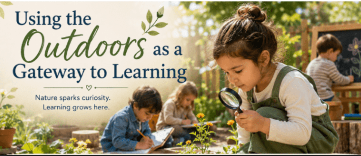 University Village Montessori Parent Enrichment Series - Using the Outdoors as a Gateway to Learning University Village Montessori Parent Enrichment Series - Using the Outdoors as a Gateway to Learning