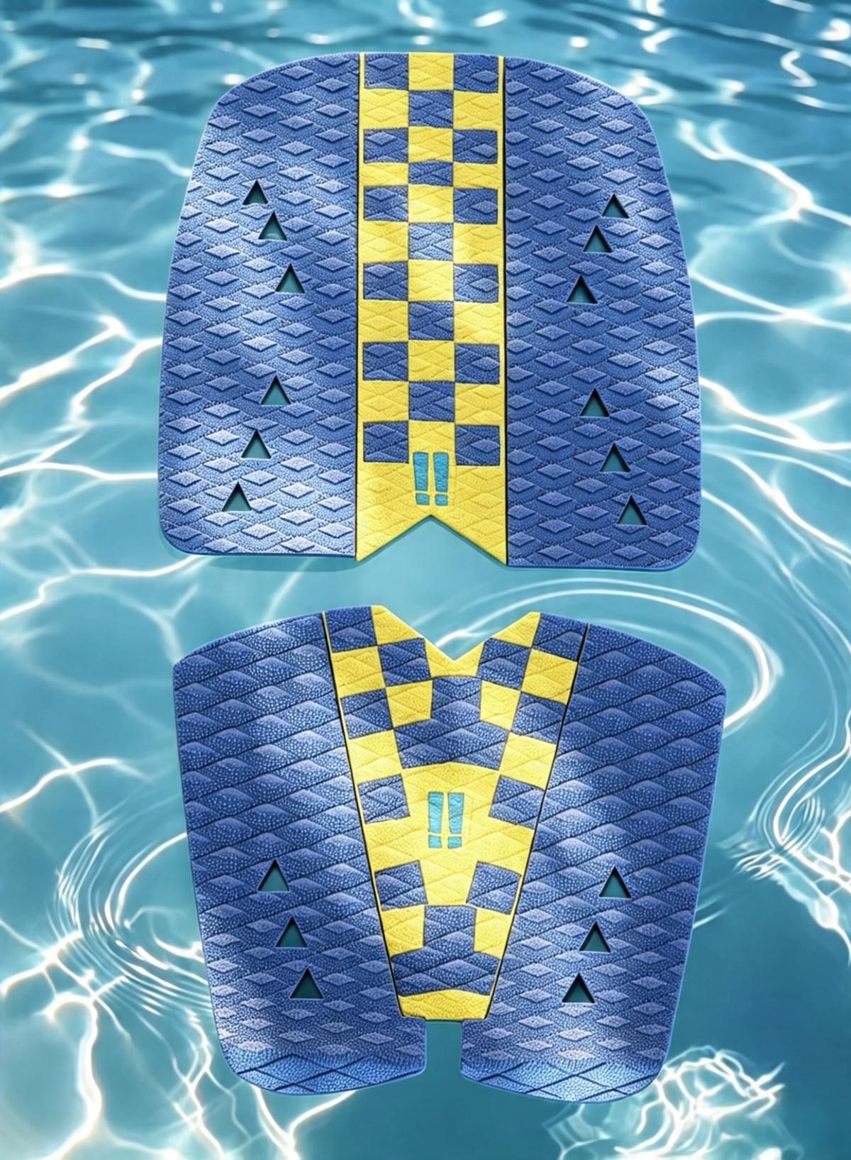 靛黃色前後腳踏墊 TRACTION PAD/ IRIS