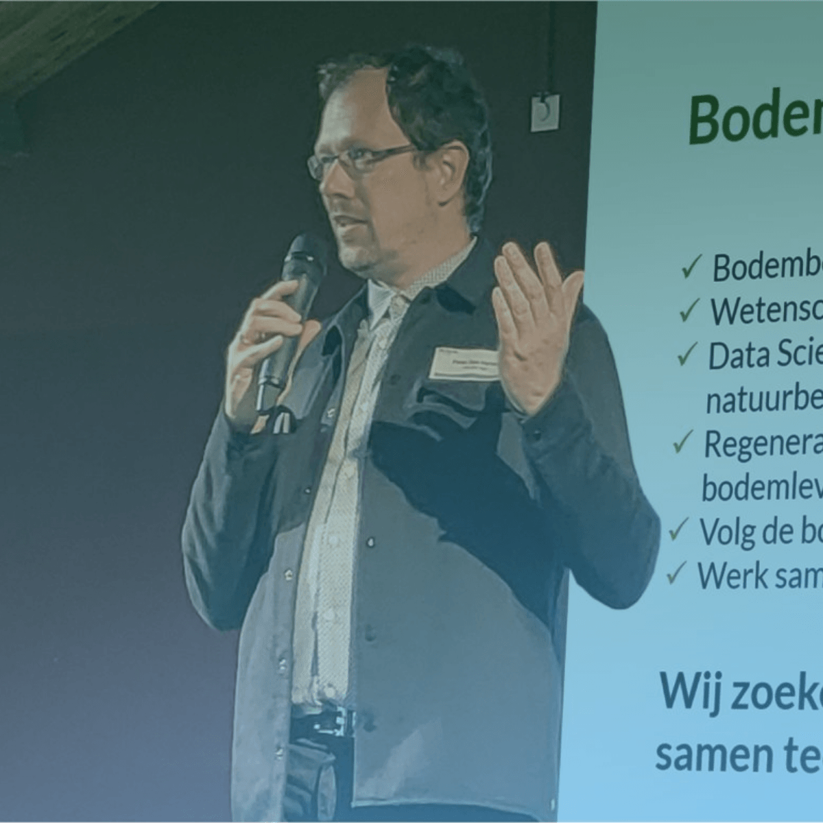 Antonie's mede-oprichter Peter den Hartog spreekt op ReGeNL Consortium workshop Antonie's mede-oprichter Peter den Hartog spreekt op ReGeNL Consortium workshop