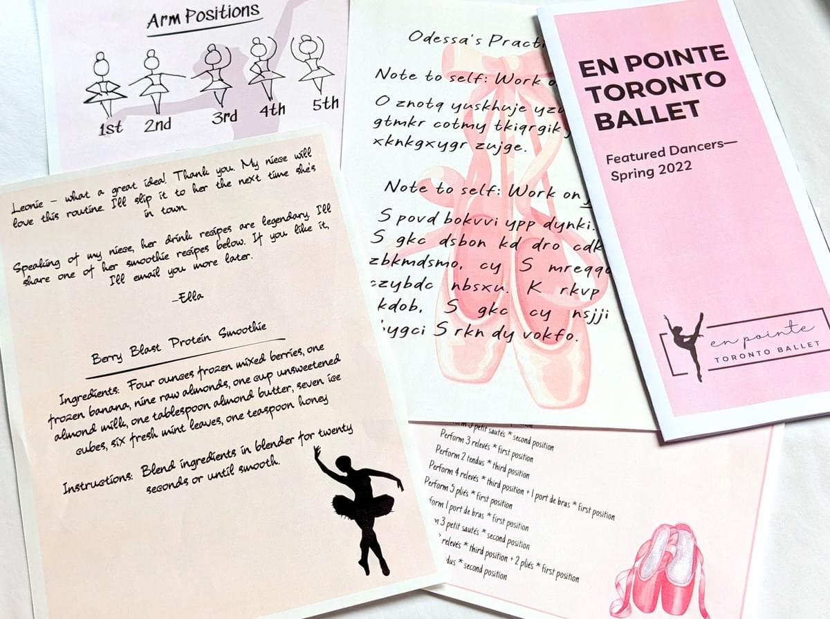 Murder En Pointe — All in One Premium Murder Mystery Game