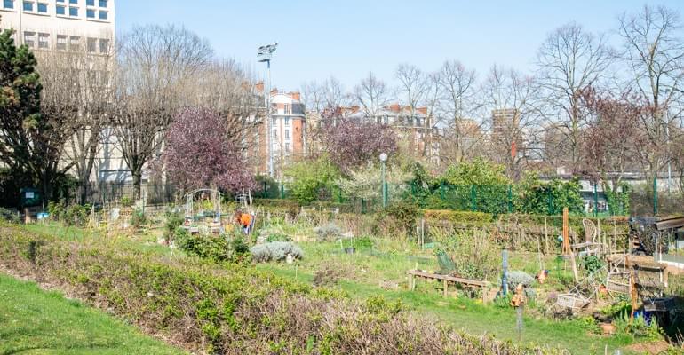 Le jardin Clara Zetkin - Photo Ville de Paris Le jardin Clara Zetkin - Photo Ville de Paris