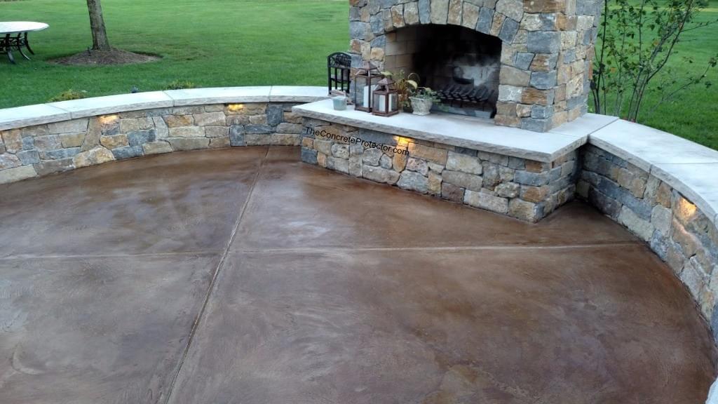 Colored Concrete and Fire place BM Concrete Pros Goose Creek Soiutrh Carolina Colored Concrete and Fire place BM Concrete Pros Goose Creek Soiutrh Carolina