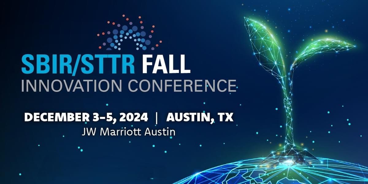 SBIR/STTR Fall Innovation Conference logo SBIR/STTR Fall Innovation Conference logo