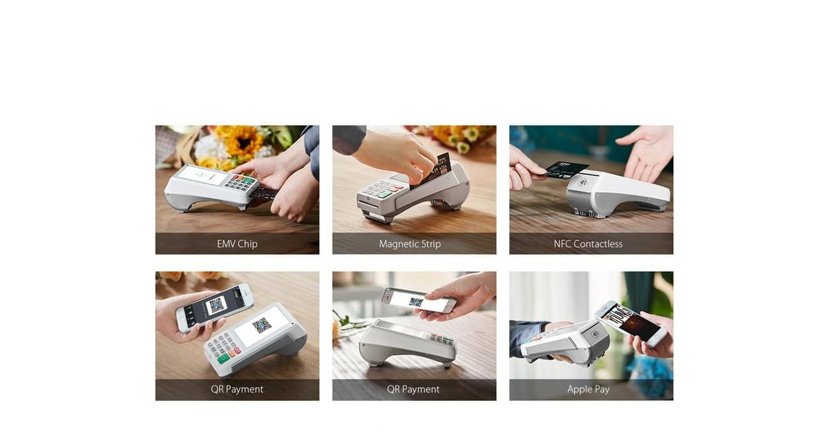 PAX A80 white Android terminal PAX A80 white Android terminal