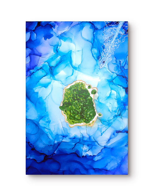 'Approaching the Unseen' Original Painting | Andrea Dell Art