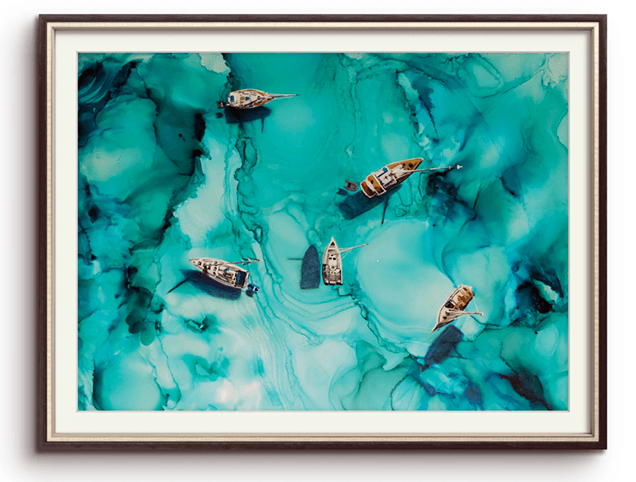 'Drop Anchor' - Original Painting by Andrea Dell. Alcohol ink and acrylic pen on synthetic paper 'Drop Anchor' - Original Painting by Andrea Dell. Alcohol ink and acrylic pen on synthetic paper