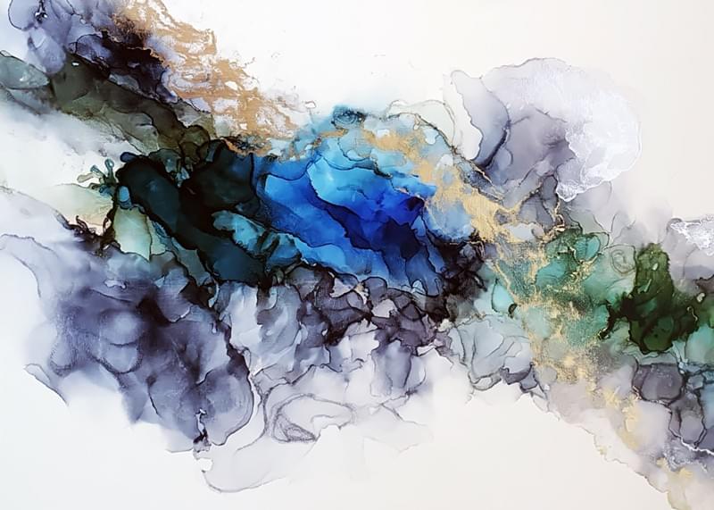 Alcohol Ink Abstract Art - A Guide by Artist Andrea Dell. Alcohol Ink Abstract Art - A Guide by Artist Andrea Dell.