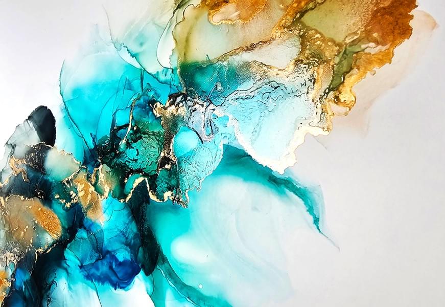Alcohol Ink Abstract Art - A Guide by Artist Andrea Dell. Alcohol Ink Abstract Art - A Guide by Artist Andrea Dell.
