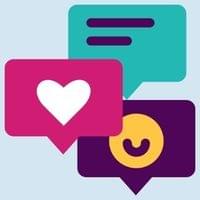 speech bubbles representing social interactions speech bubbles representing social interactions