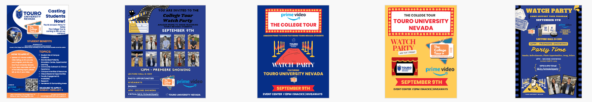 College Tour Documentary Production: Touro University