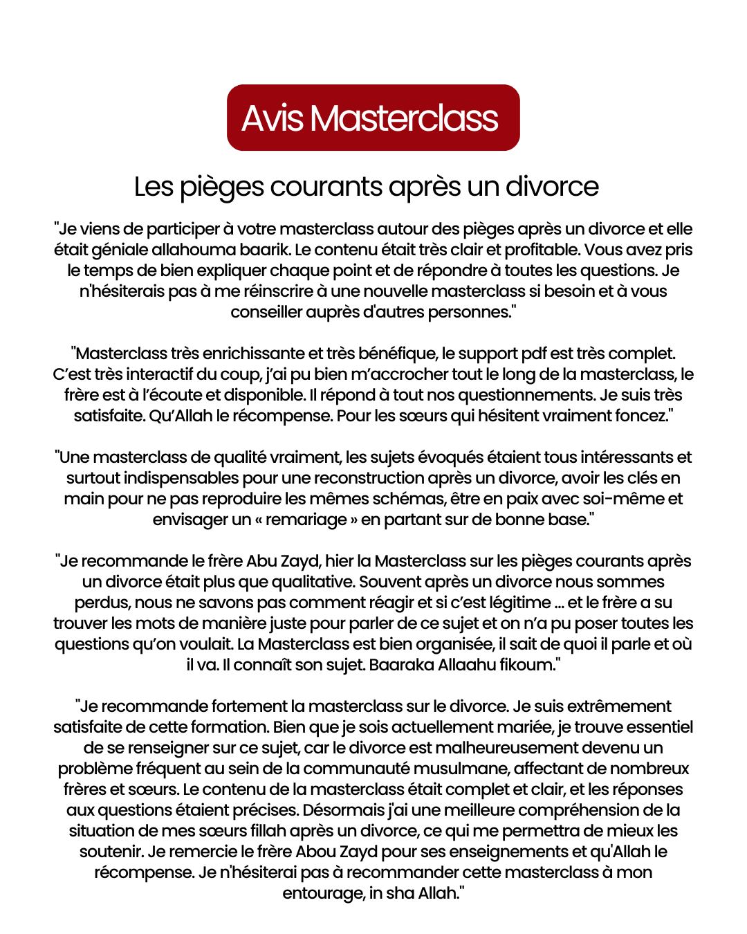Les pièges courants après un divorce