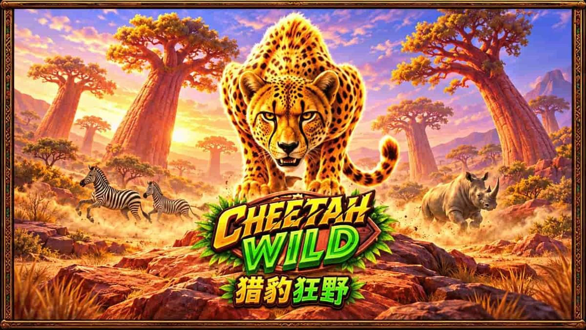 PP电子《猎豹狂野》游戏介绍封面 PP电子《猎豹狂野》游戏介绍封面