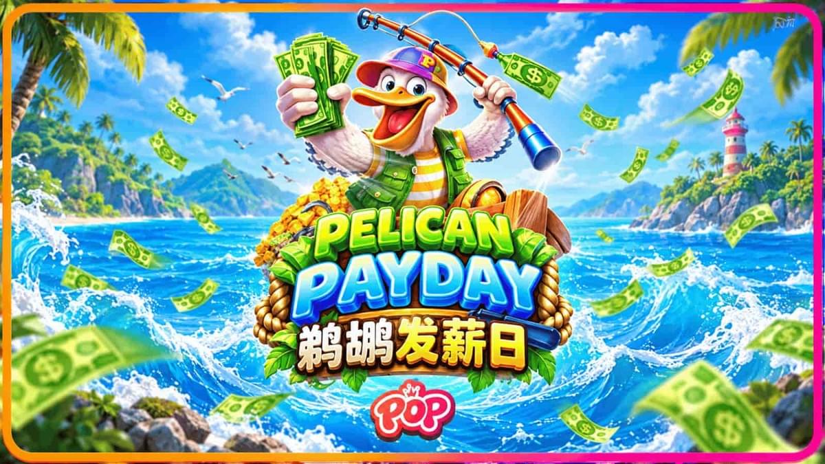 Pragmatic Play POP《鹈鹕发薪日》游戏介绍封面 Pragmatic Play POP《鹈鹕发薪日》游戏介绍封面