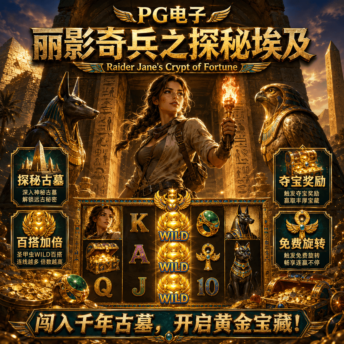 PG电子《丽影奇兵之探秘埃及(Raider Jane's Crypt of Fortune)》、PG电子官网、PG电子、PG模拟器、PG电子试玩、PG试玩、老虎机 PG电子《丽影奇兵之探秘埃及(Raider Jane's Crypt of Fortune)》、PG电子官网、PG电子、PG模拟器、PG电子试玩、PG试玩、老虎机