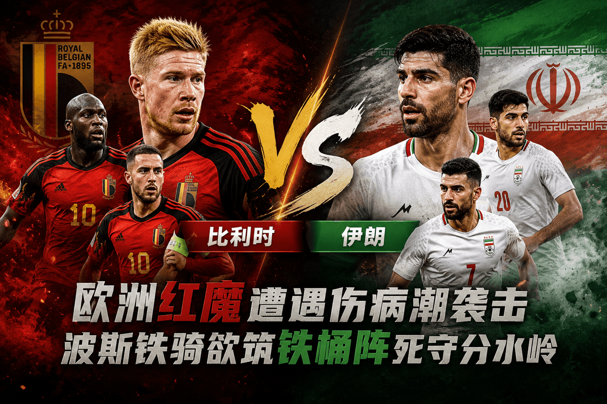 熊猫体育世界杯前瞻:比利时 VS 伊朗G组对战配图,展示比利时豪华传控轰炸班底与伊朗硬朗反击突发伤病大名单的数据战术对比分析 熊猫体育世界杯前瞻:比利时 VS 伊朗G组对战配图,展示比利时豪华传控轰炸班底与伊朗硬朗反击突发伤病大名单的数据战术对比分析