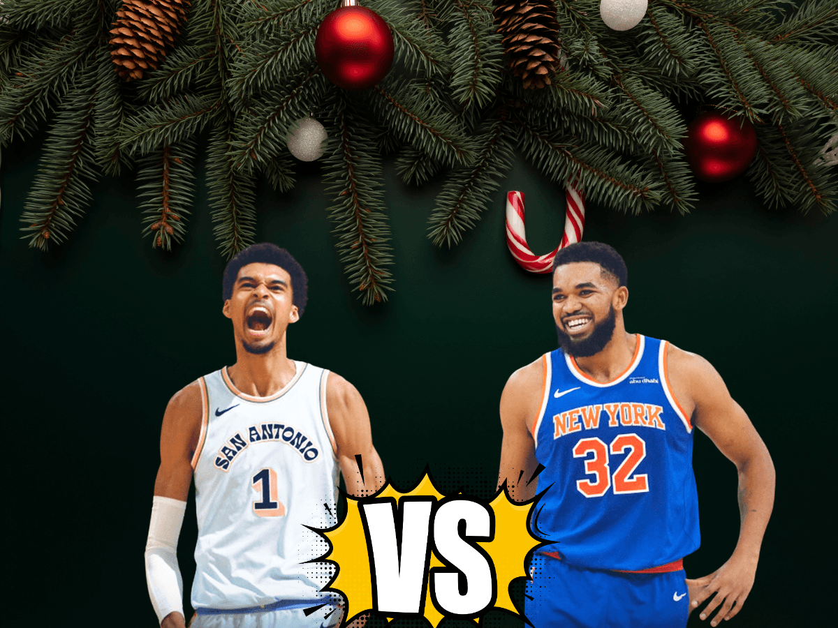 熊猫体育 NBA推荐 圣诞大战 纽约尼克斯 vs. 圣安东尼奥马刺:团队篮球与核心比拼的交锋 熊猫体育 NBA推荐 圣诞大战 纽约尼克斯 vs. 圣安东尼奥马刺:团队篮球与核心比拼的交锋