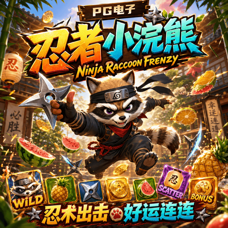 PG电子《忍者小浣熊|Ninja Raccoon Frenzy》、PG模拟器、PG电子试玩、PG试玩、PG电子模拟器 PG电子《忍者小浣熊|Ninja Raccoon Frenzy》、PG模拟器、PG电子试玩、PG试玩、PG电子模拟器