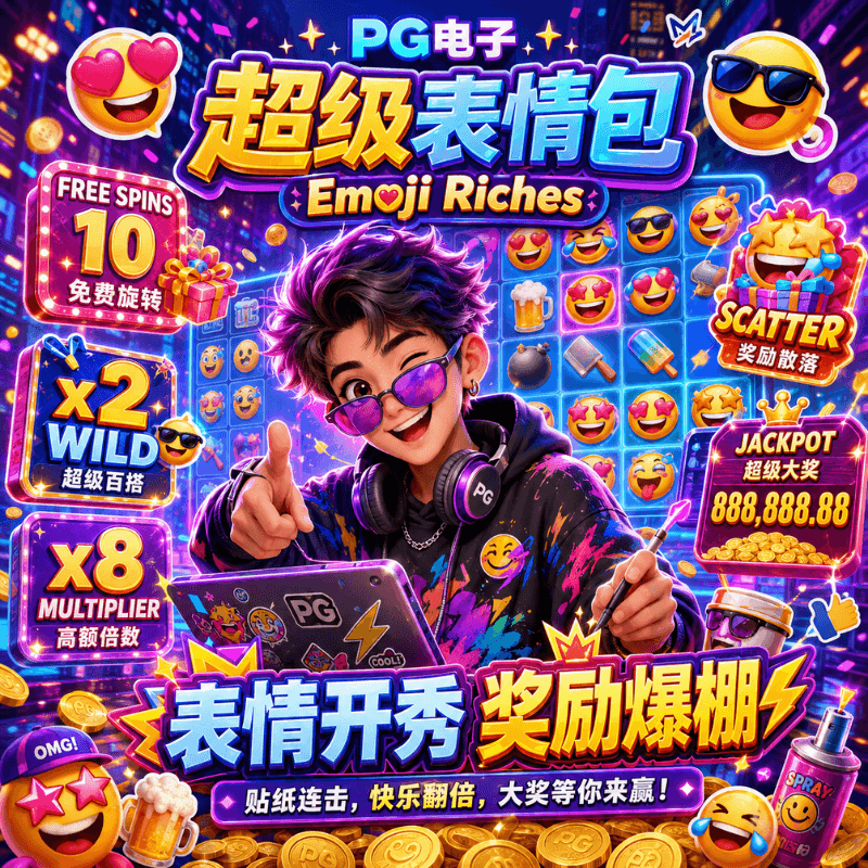 PG电子《超级表情包》Emoji Riches、PG模拟器、PG电子试玩、PG试玩、PG电子模拟器 PG电子《超级表情包》Emoji Riches、PG模拟器、PG电子试玩、PG试玩、PG电子模拟器