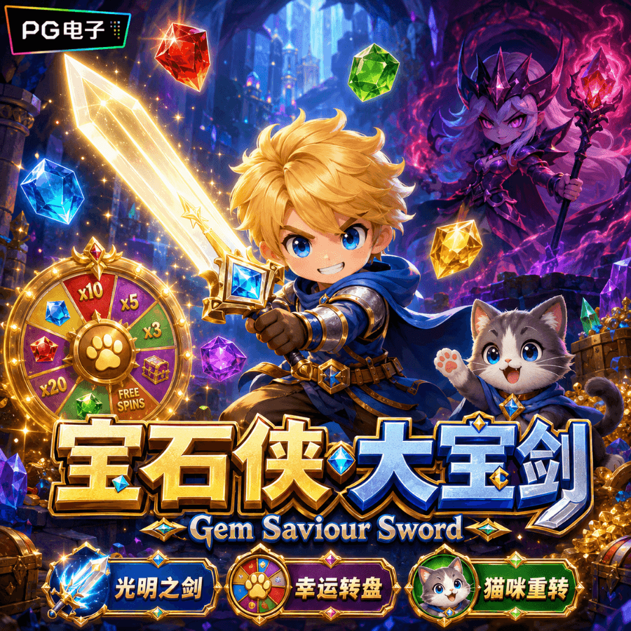 PG电子的《宝石侠·大宝剑|Gem Saviour Sword》、PG电子官网、PG电子、PG模拟器、PG电子试玩、PG试玩、老虎机 PG电子的《宝石侠·大宝剑|Gem Saviour Sword》、PG电子官网、PG电子、PG模拟器、PG电子试玩、PG试玩、老虎机
