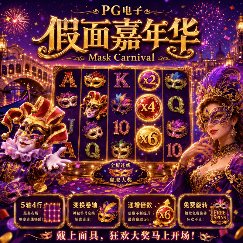 PG电子《假面嘉年华( Mask Carnival)》、PG电子、PG模拟器、PG电子试玩、PG试玩、PG电子模拟器 PG电子《假面嘉年华( Mask Carnival)》、PG电子、PG模拟器、PG电子试玩、PG试玩、PG电子模拟器