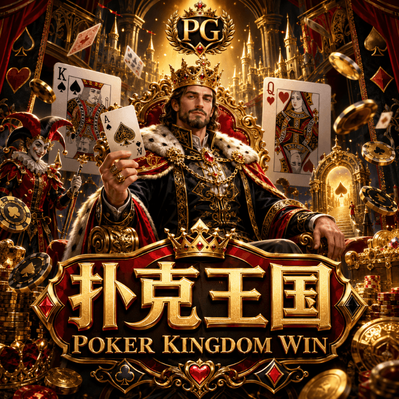 PG电子《扑克王国|Poker Kingdom Win》游戏主题图片 PG电子《扑克王国|Poker Kingdom Win》游戏主题图片