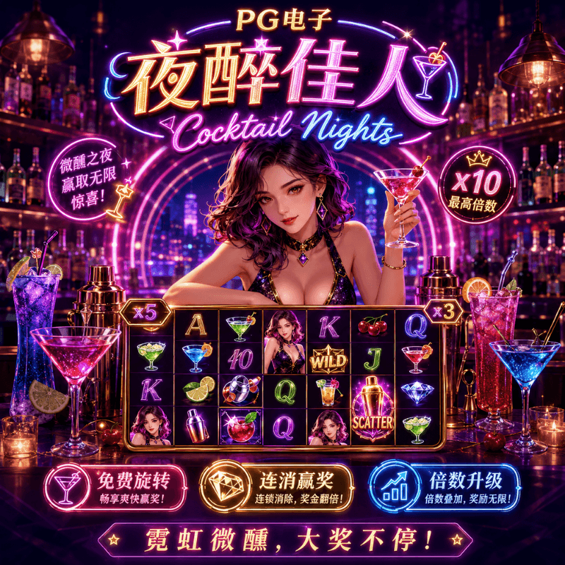 PG电子《夜醉佳人( Cocktail Nights)》、PG电子、PG模拟器、PG电子试玩、PG试玩、PG电子模拟器 PG电子《夜醉佳人( Cocktail Nights)》、PG电子、PG模拟器、PG电子试玩、PG试玩、PG电子模拟器