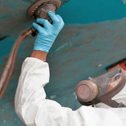 Salty Waters Marine Crestview Wet sand and buff boat Salty Waters Marine Crestview Wet sand and buff boat