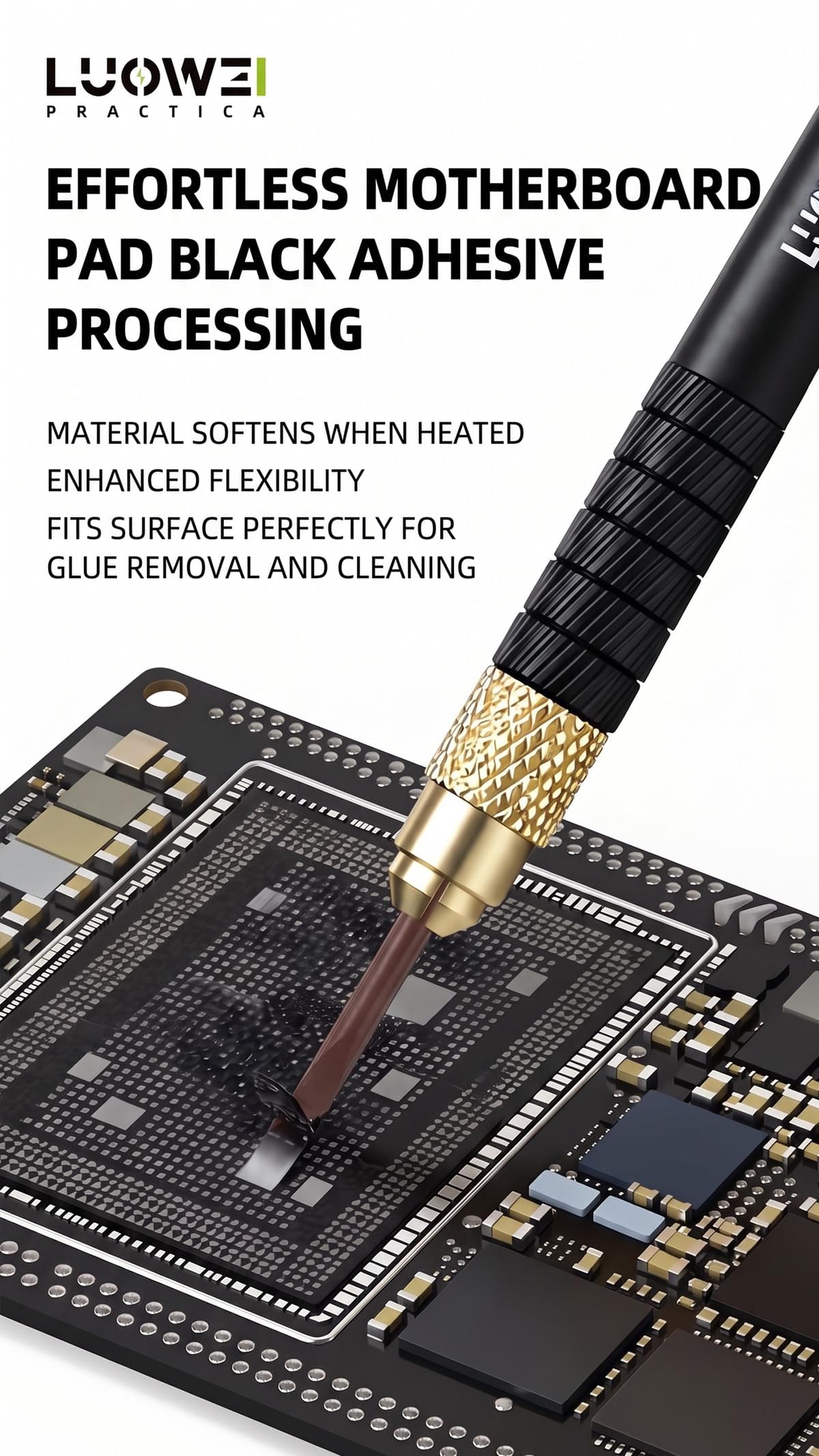 LW-K3 CPU-safe adhesive removal blade