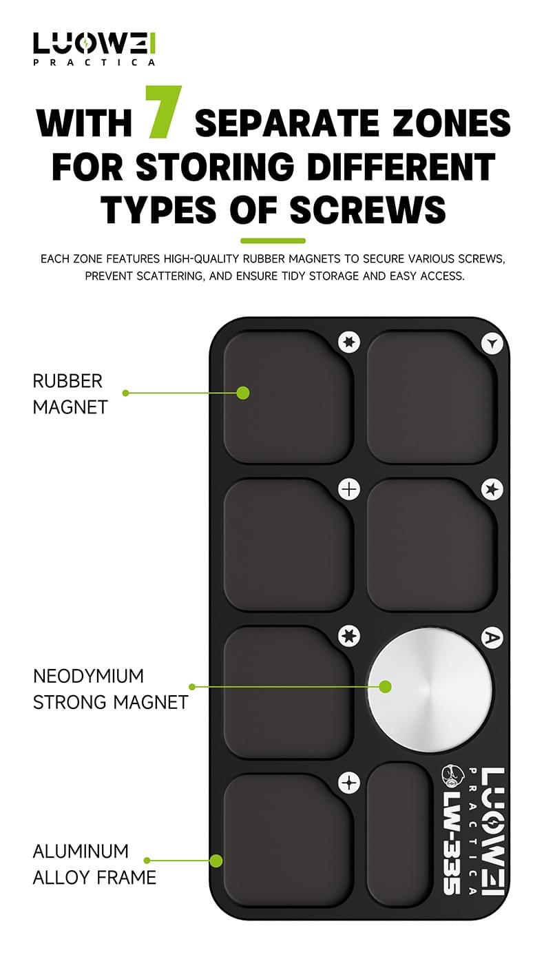 LW-335 Metal screw memory magnetic version