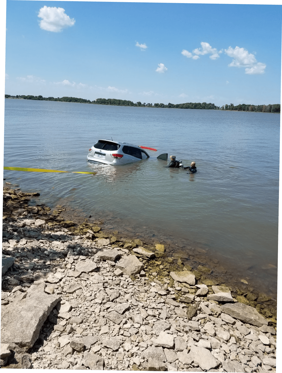 water recovery at El Dorado Lake, El Dorado KS water recovery at El Dorado Lake, El Dorado KS