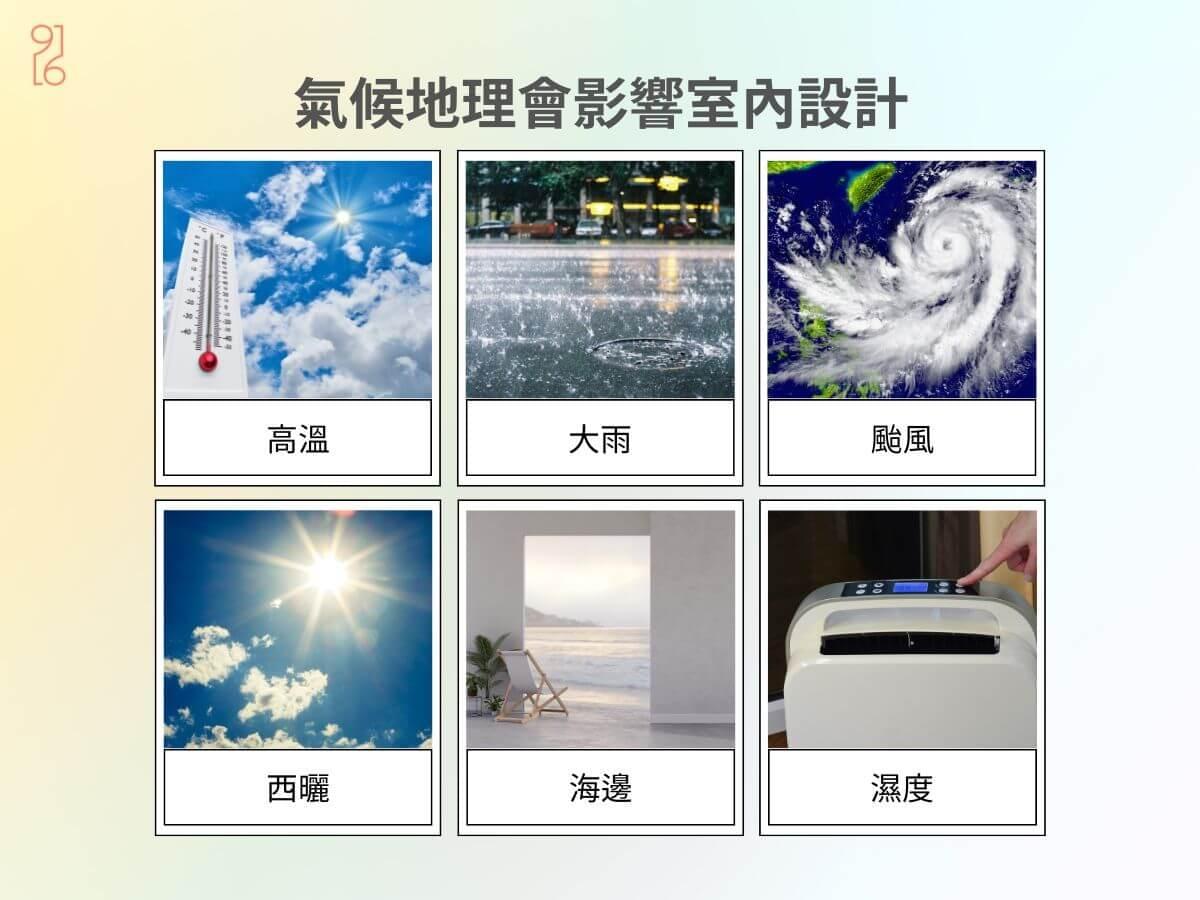 台南氣候地理對室內設計的影響 台南氣候地理對室內設計的影響