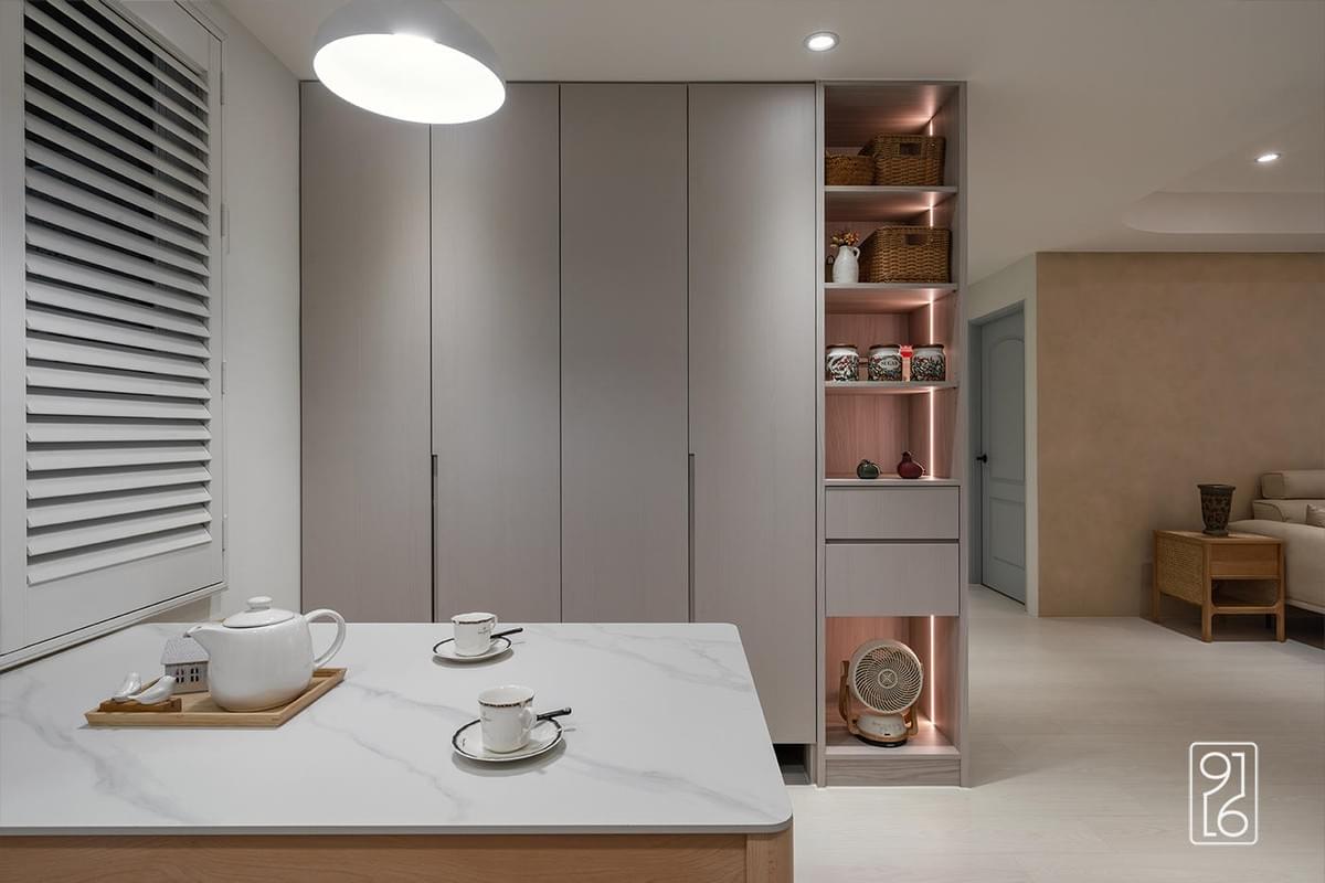 老屋翻修後行進動線順暢不擁擠 老屋翻修後行進動線順暢不擁擠