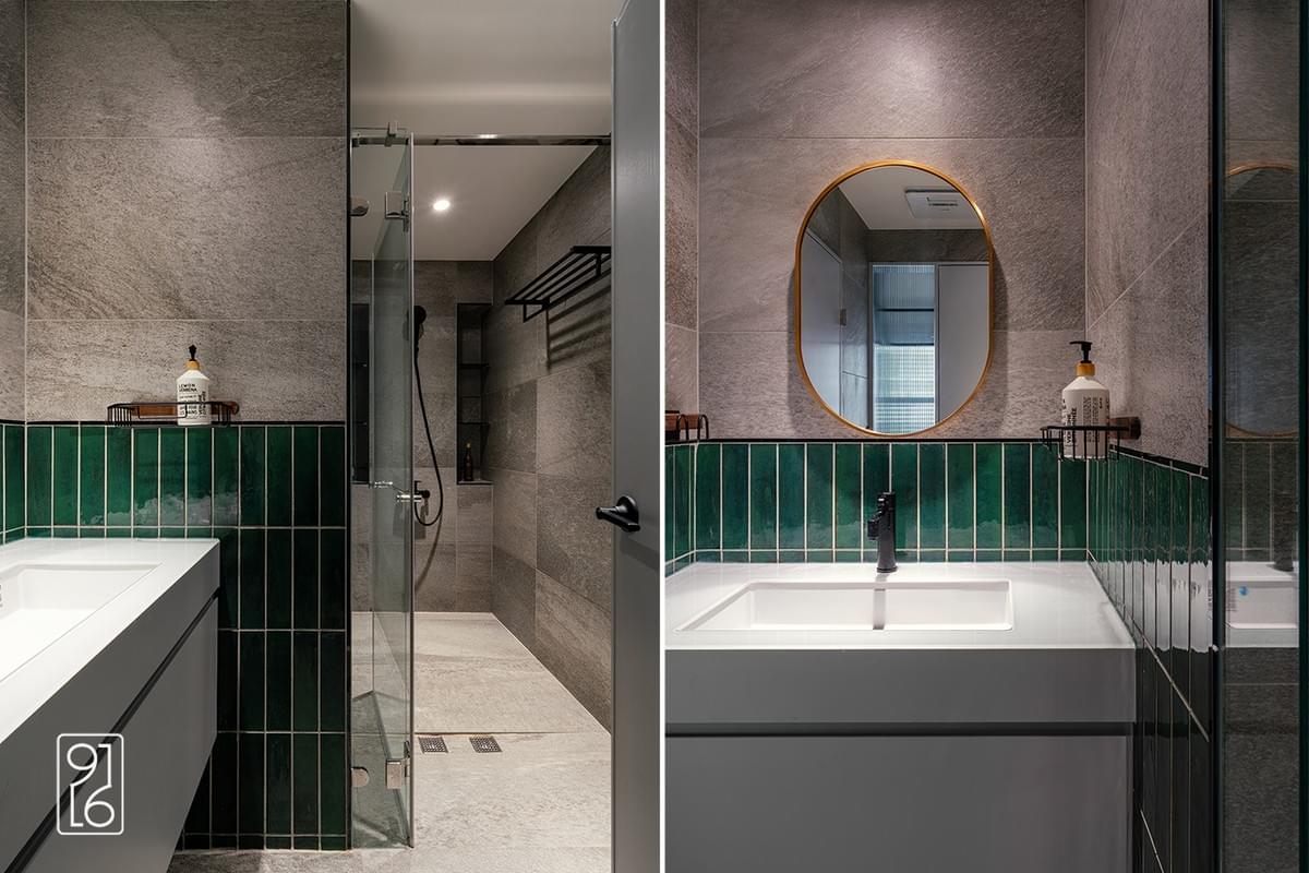 老屋翻修後的衛浴空間實景 老屋翻修後的衛浴空間實景