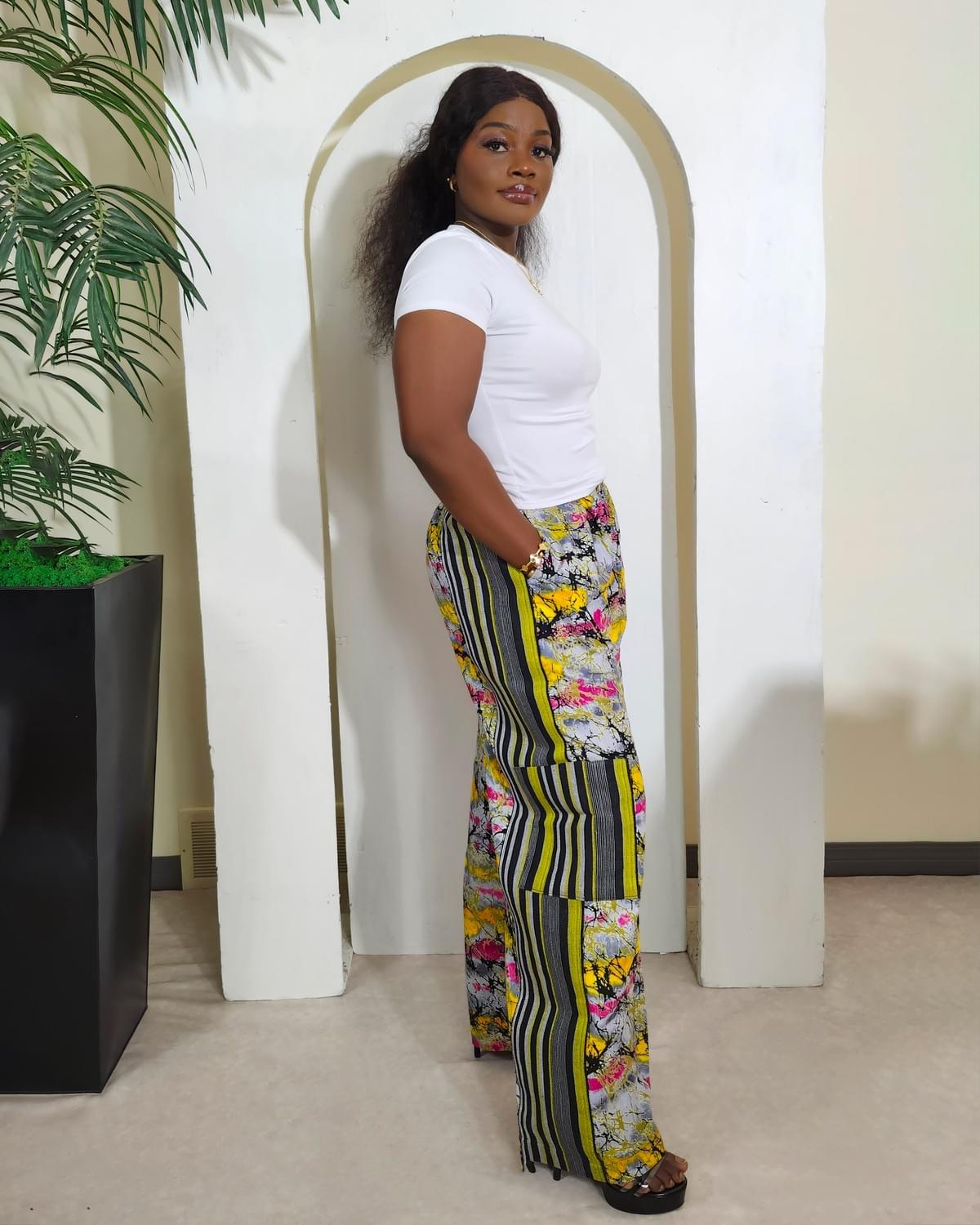 The Adire Cargo Pants – Iróko Mix