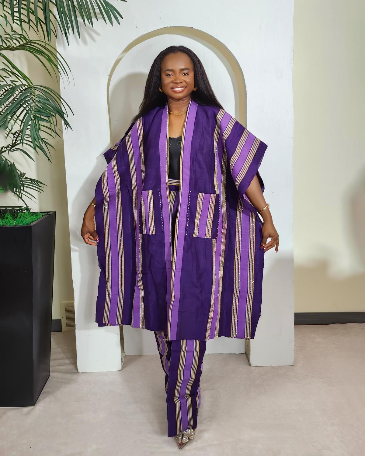 The Aso-oke Kimono Set