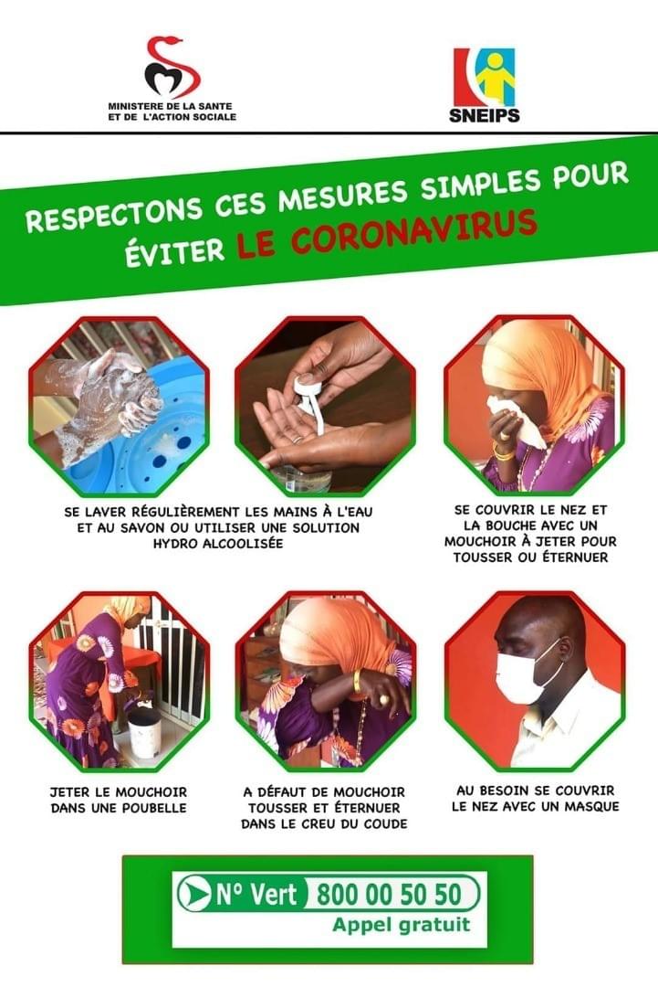 One of the Posters used by PANHACEA team members and volunteers to raise awareness and inform citizens in the 10th District of the City of Thies, Senegal. One of the Posters used by PANHACEA team members and volunteers to raise awareness and inform citizens in the 10th District of the City of Thies, Senegal.