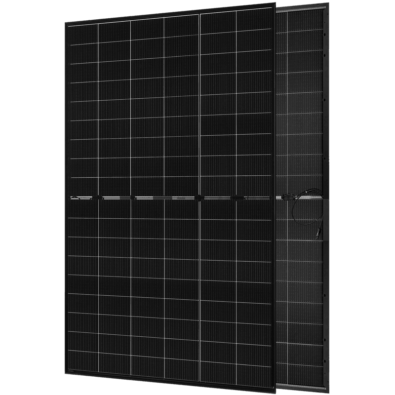 Maysun Solar HJT Solarmodul Vollschwarz Full Black 500W–520W Glas Glas Bifazial Maysun Solar HJT Solarmodul Vollschwarz Full Black 500W–520W Glas Glas Bifazial