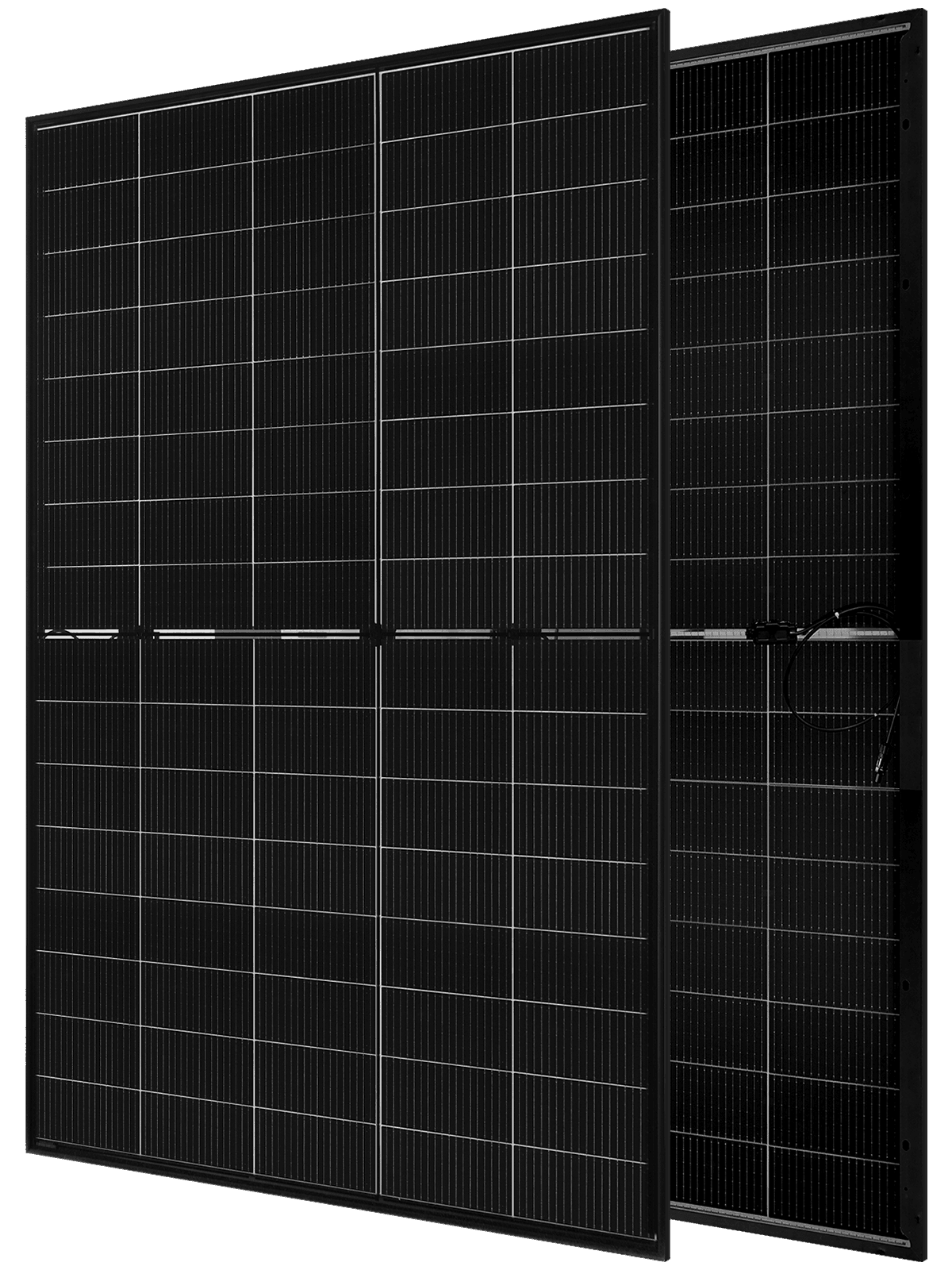 Maysun Solar HJT Solarmodul Full Black 410W-430W Bifazial Glas Glas Transparent Maysun Solar HJT Solarmodul Full Black 410W-430W Bifazial Glas Glas Transparent