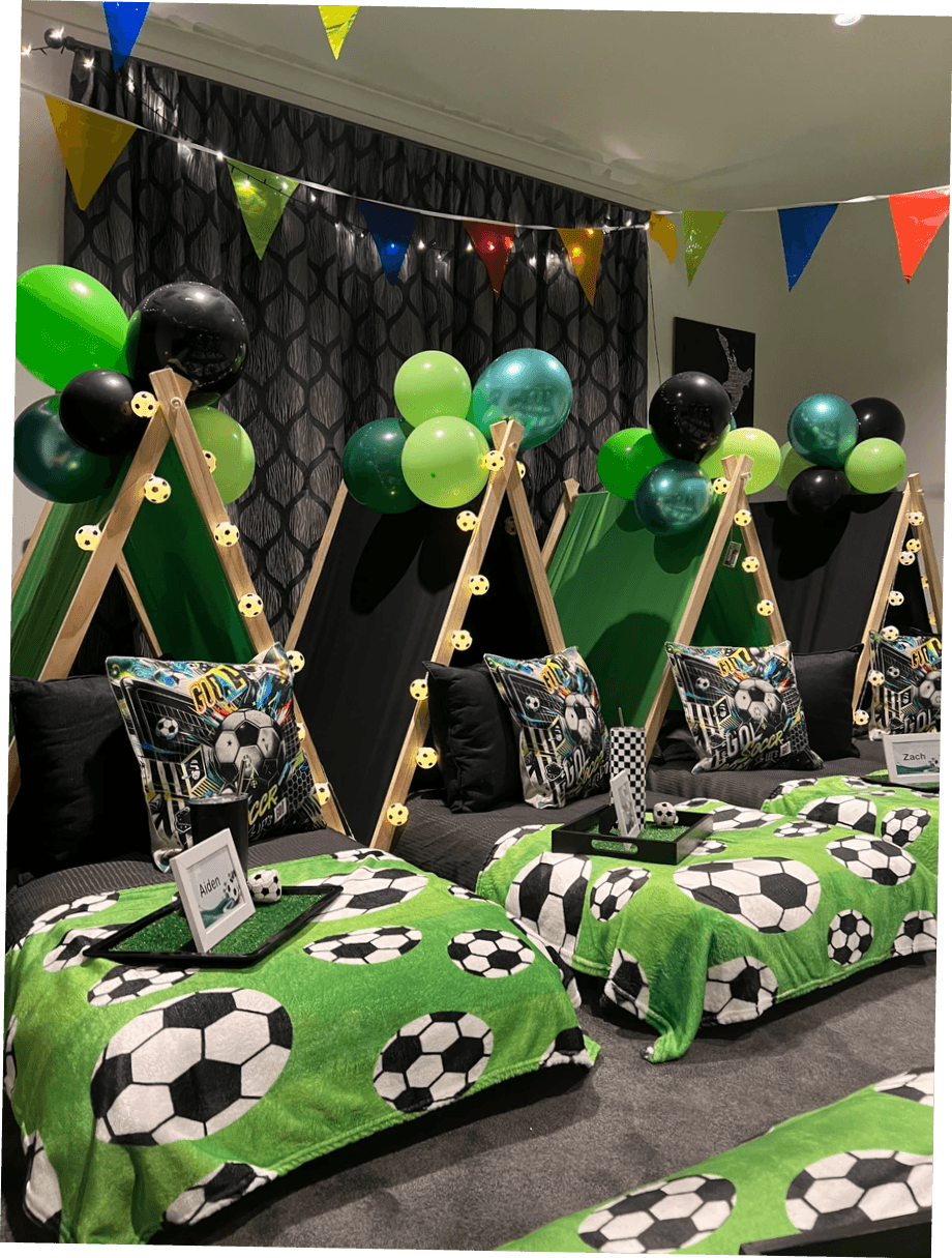 We coordinate all aspects of your teepee party, from decoration to cleanup, ensuring a smooth and enjoyable experience. Our professional team is dedicated to creating joyful memories for your family in Hamilton. Stress-Free Planning Our Kids Teepee Parties kids teepee parties in Hamilton We coordinate all aspects of your teepee party, from decoration to cleanup, ensuring a smooth and enjoyable experience. Our professional team is dedicated to creating joyful memories for your family in Hamilton. Stress-Free Planning Our Kids Teepee Parties kids teepee parties in Hamilton