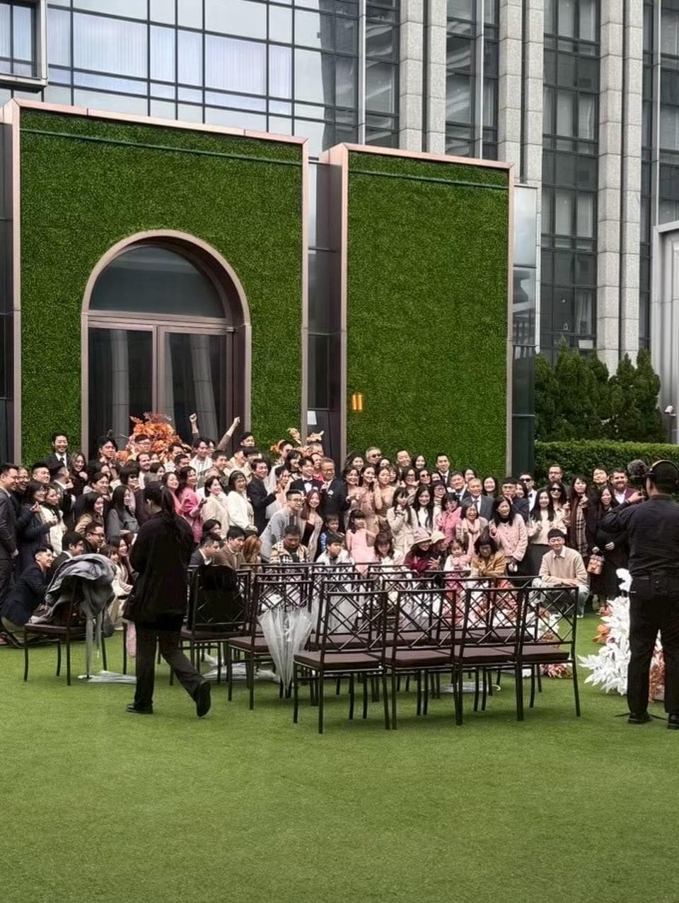 台北萬豪 Garden Villa 戶外草地證婚