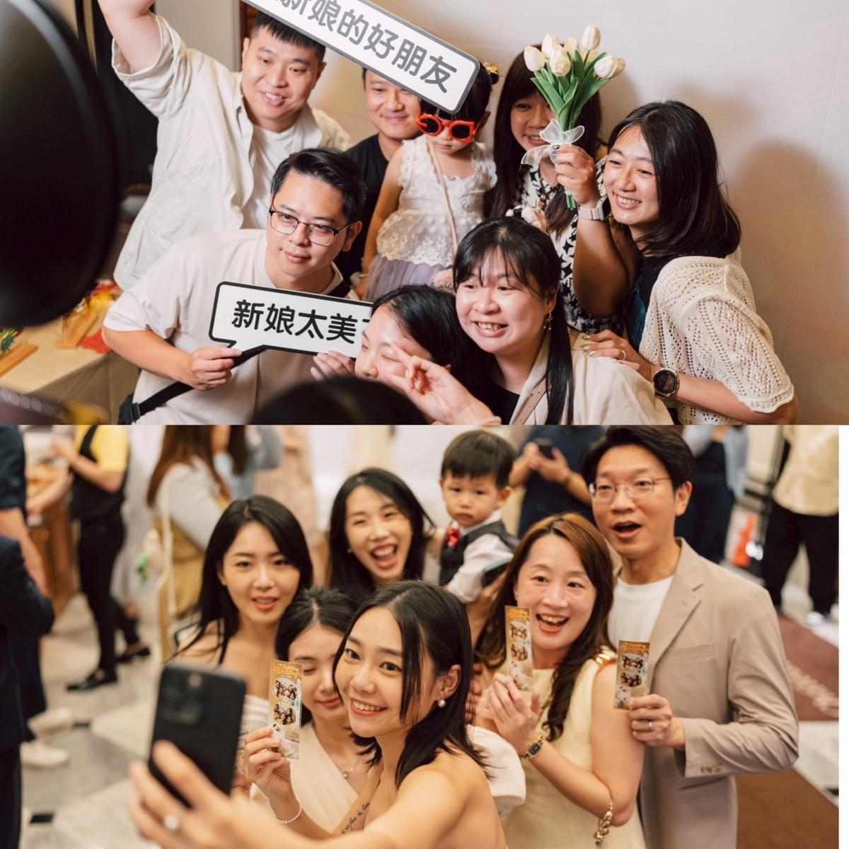 婚禮拍貼機推薦 賓客合照即拍即印 婚禮拍貼機推薦 賓客合照即拍即印